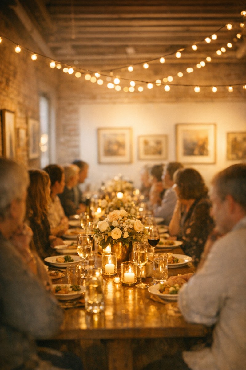 A community event at Aureum House